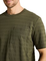 STRIPED STRUCTURED T-SHIRT