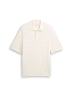 OPEN STRUCTURE KNIT POLO