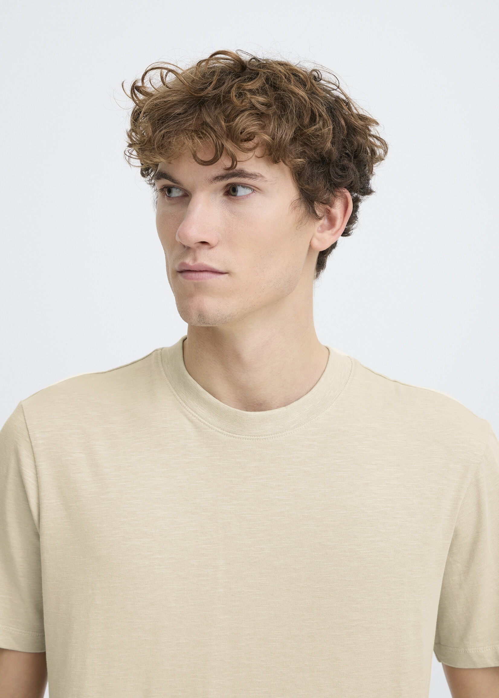 CASUAL FRIDAY CFNORDLI SLUB T-SHIRT