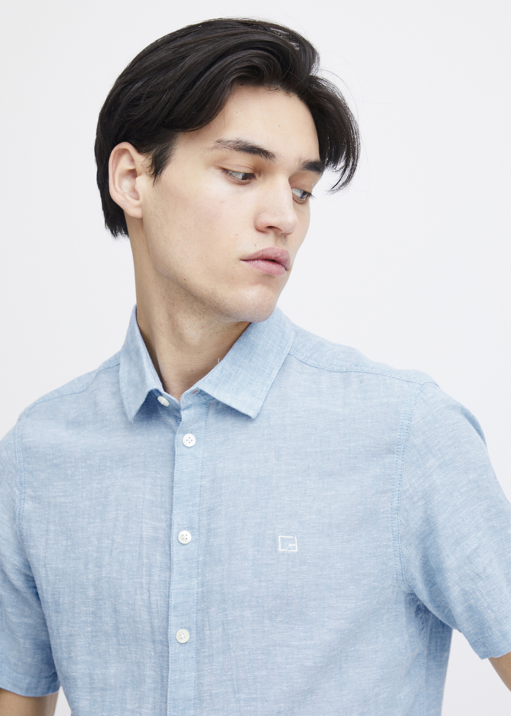 CASUAL FRIDAY CFAKSEL LINEN MIX SHIRT