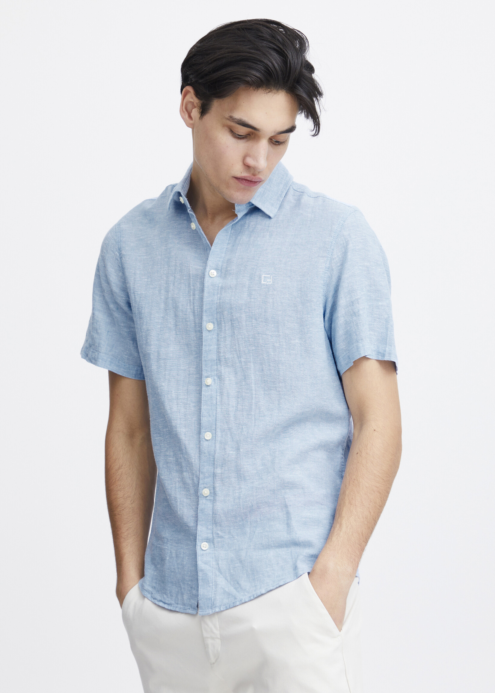 CASUAL FRIDAY CFAKSEL LINEN MIX SHIRT