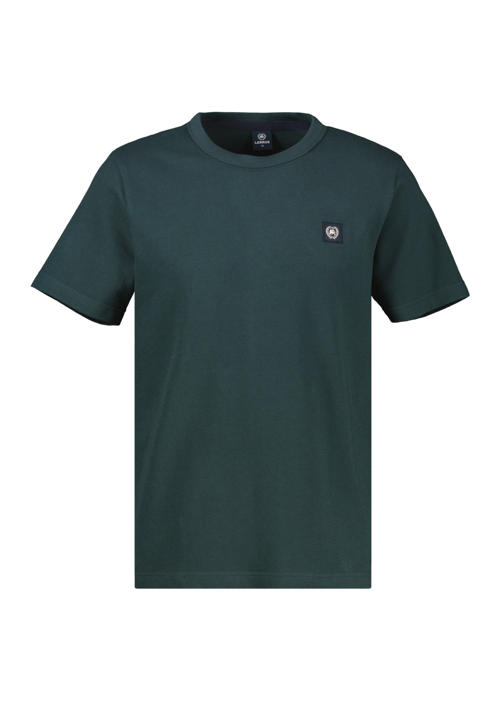 LERROS T-SHIRT  O-NECK STRUCTURE
