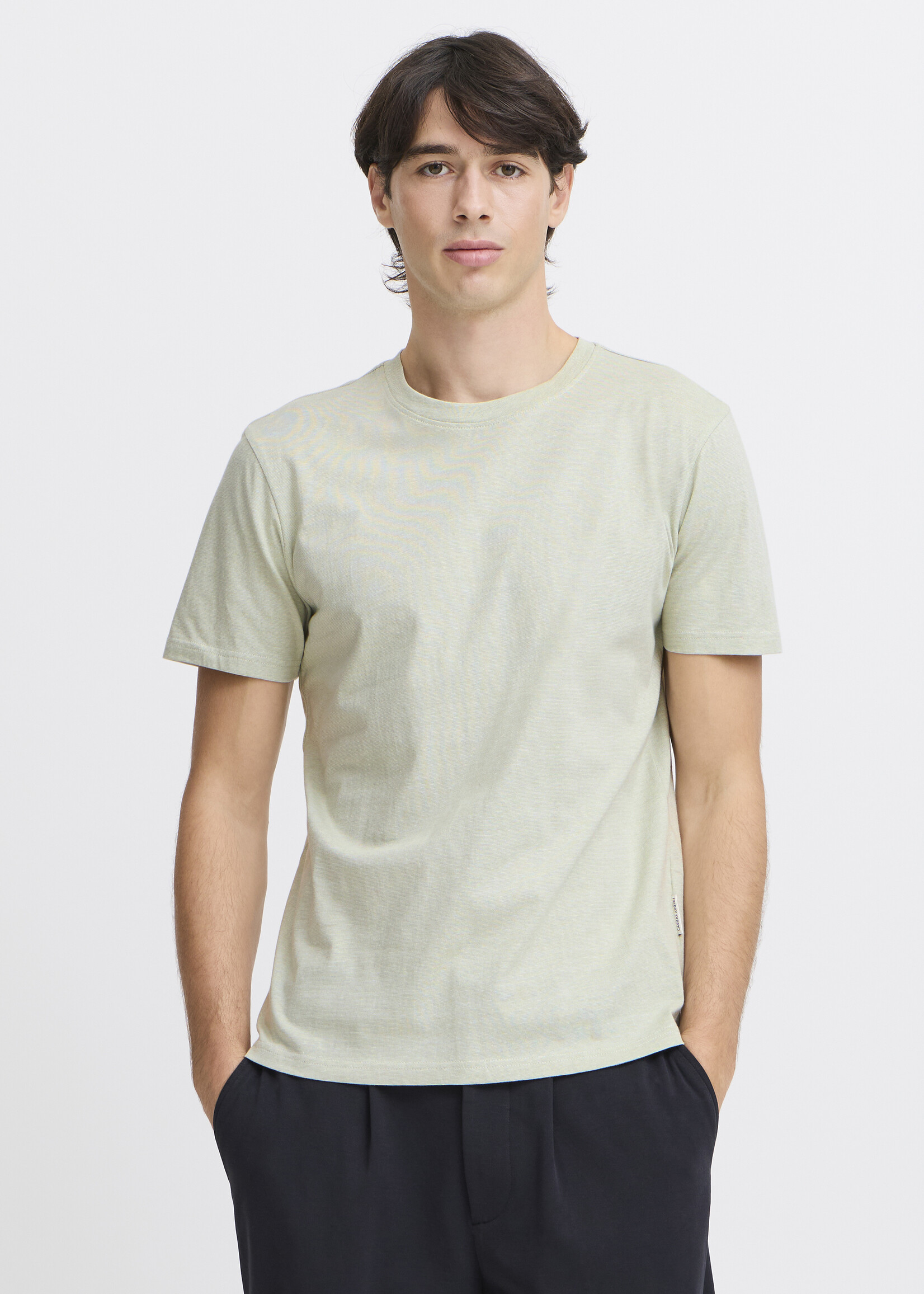 CASUAL FRIDAY CFTHOR MICRO STRIPED TEE
