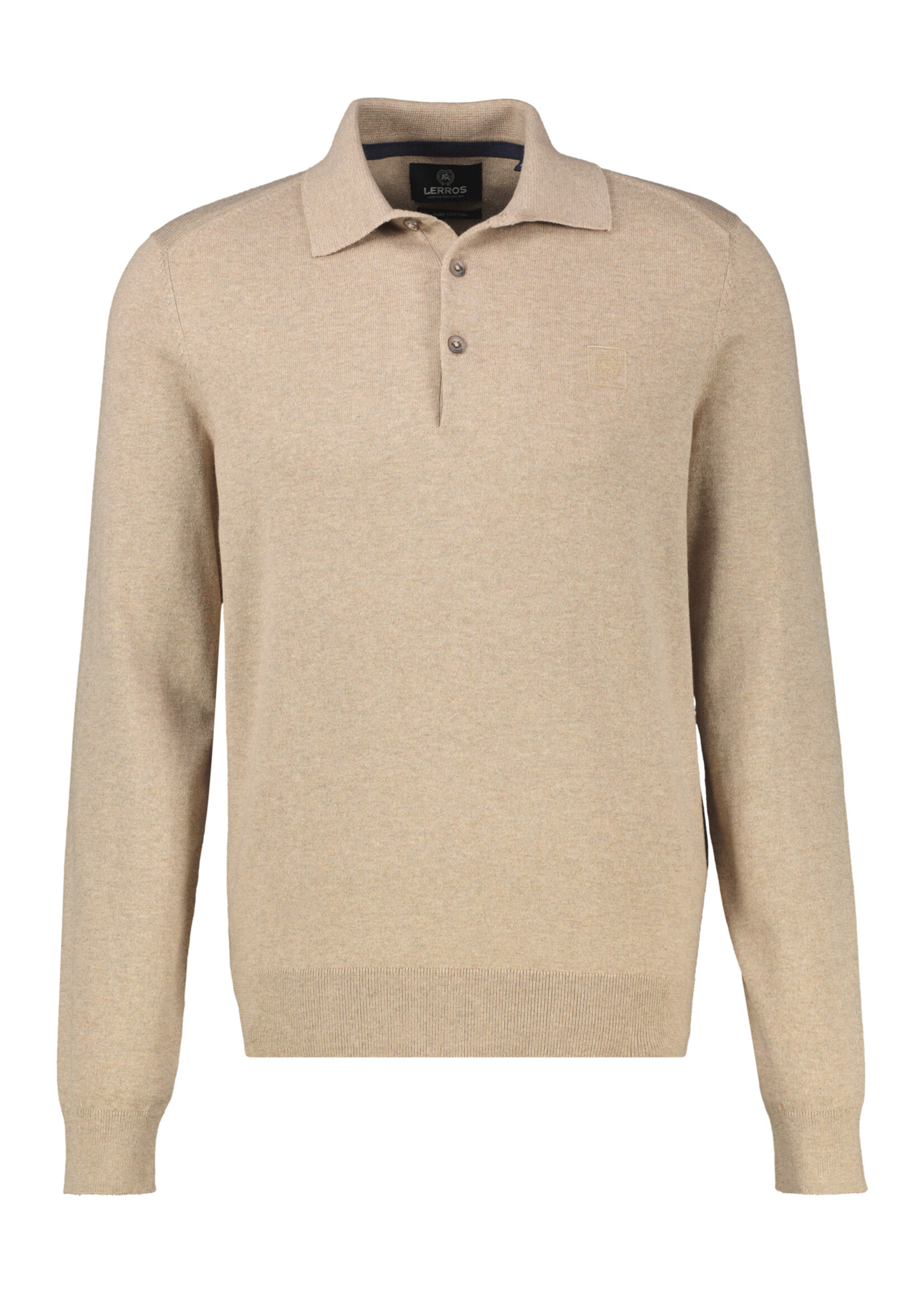 LERROS POLO PLAIN KNIT