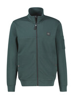LERROS SWEATSHIRT JACKET NEEDLE PUNCH