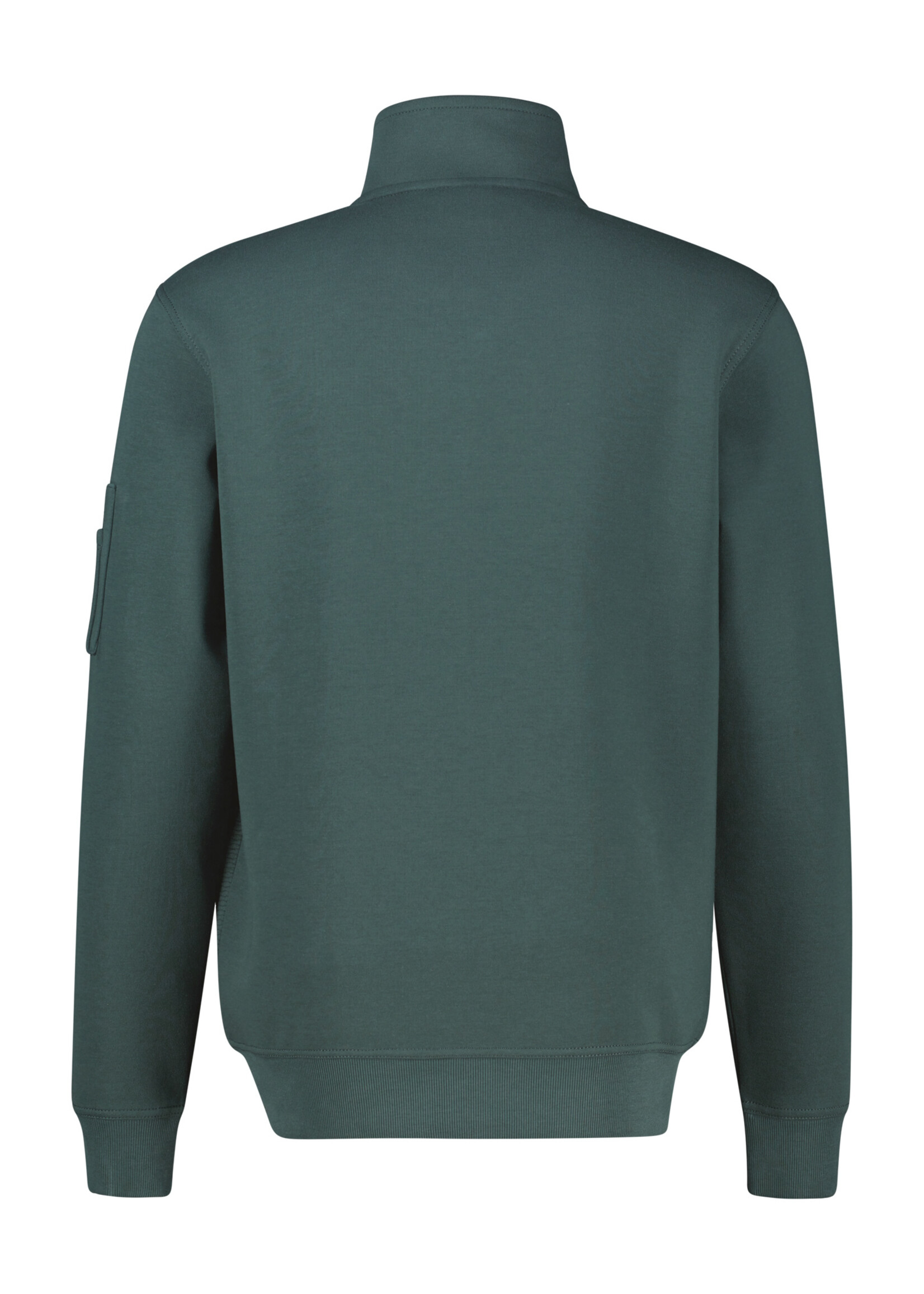 LERROS SWEATSHIRT JACKET NEEDLE PUNCH