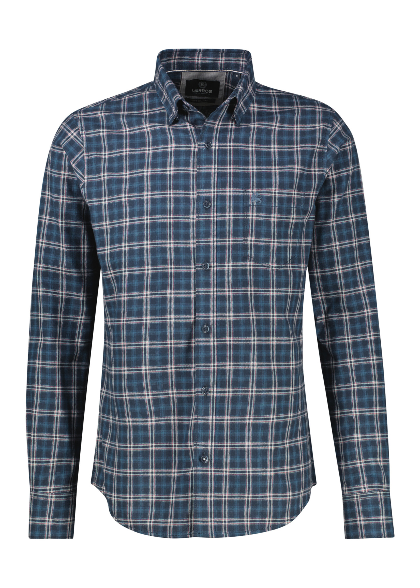LERROS HEMD 1/1 CHECK