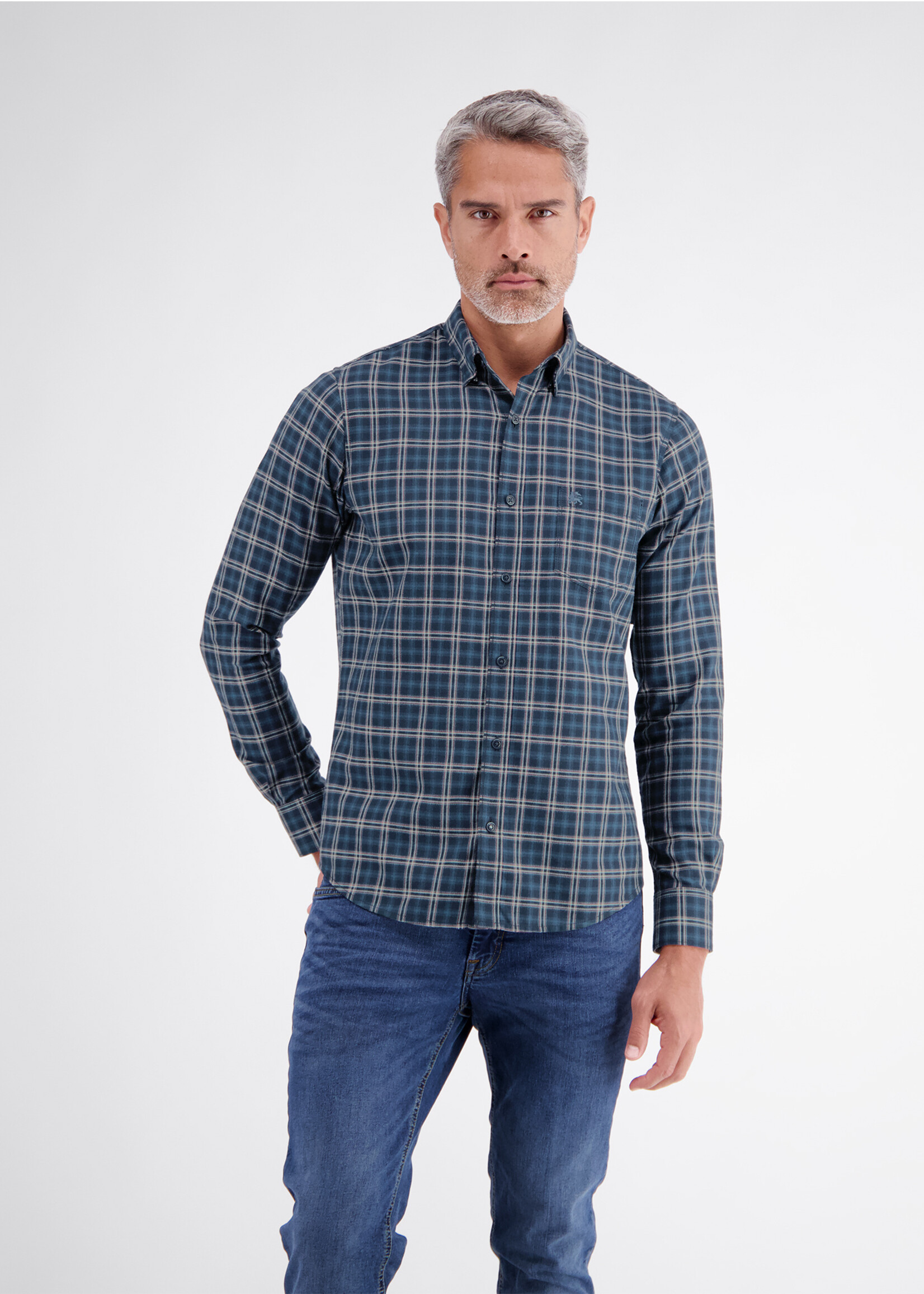 LERROS HEMD 1/1 CHECK