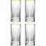 Bavary Bavary Elysia Glas Set Goud | 365ml