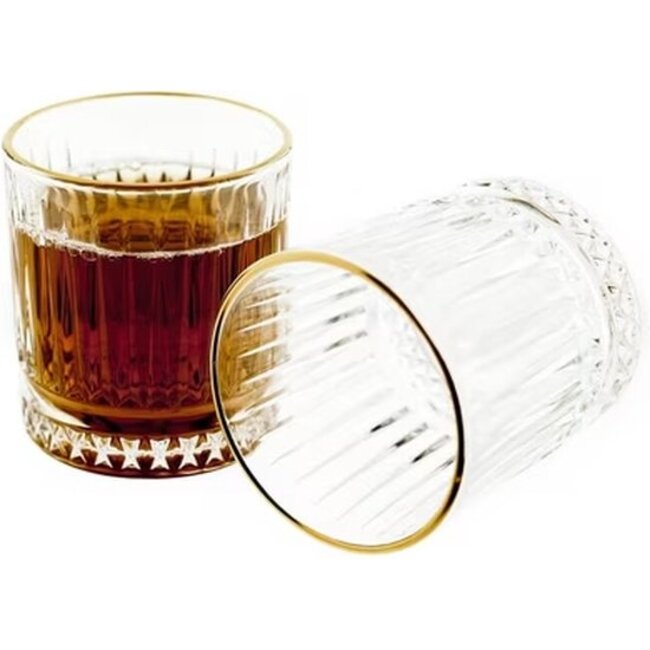 Almina Elisa Glas Set Goud | 240ml