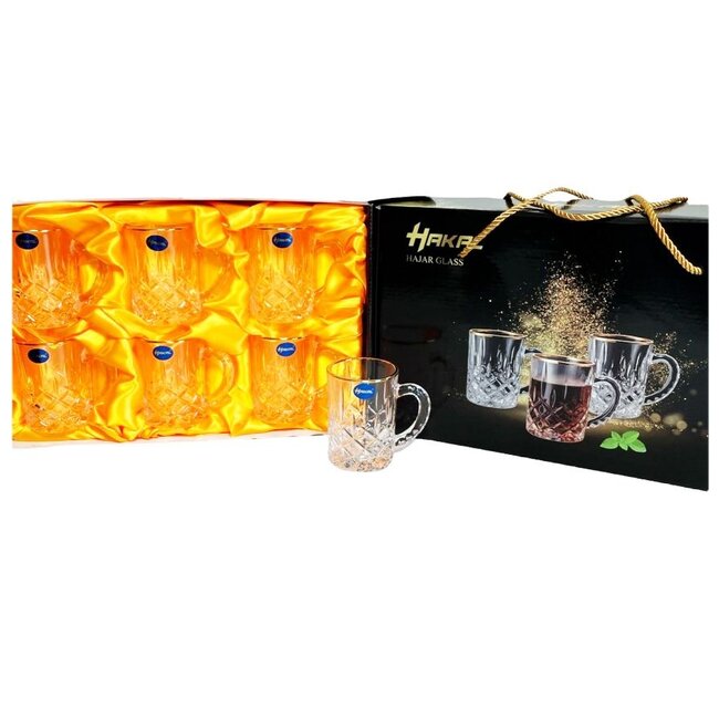 Hajar Koffie- theeglazen 210ml