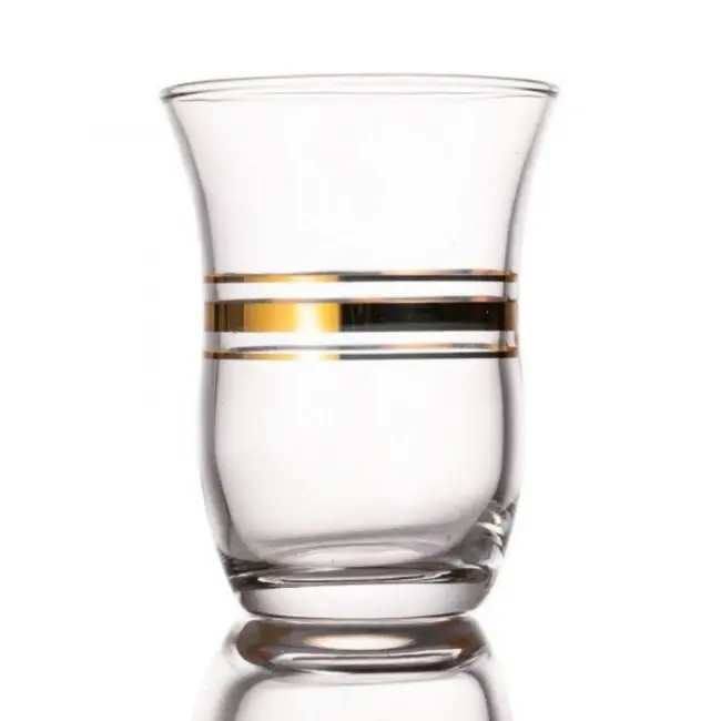 Pasabahce Pasabahce 6 Cihangir Theeglazen Goud | 95ml