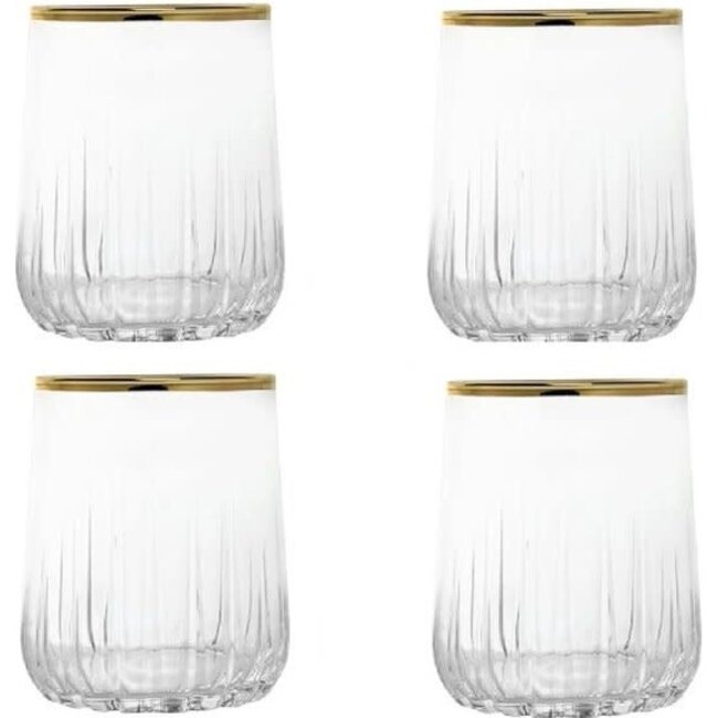 Pasabahce Pasabahce 4 Nova Drinkglazen Goud | 315ml