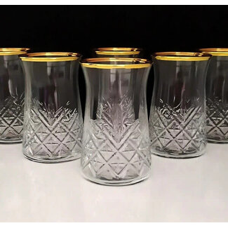 Pasabahce Pasabahce | 6 Timeless Theeglazen Goud | 160ml
