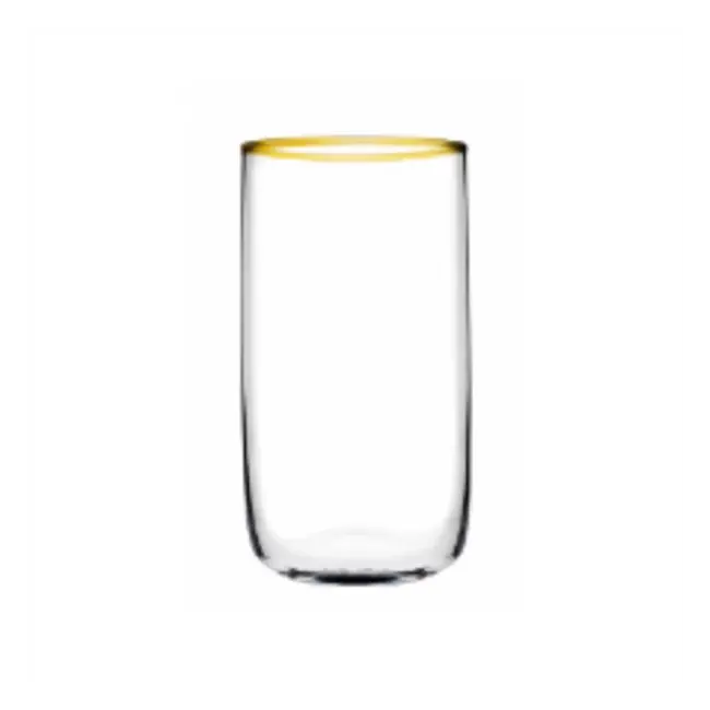 Pasabahce Pasabahce 6 Iconic Long Drinkglazen Goud | 365ml