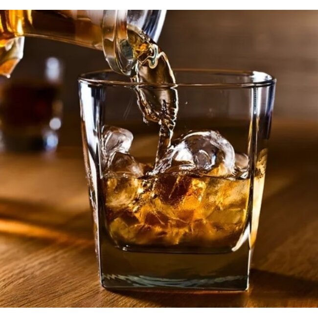 Pasabahce Pasabahce 3 Carre Whisky Drinkglazen | 310ml