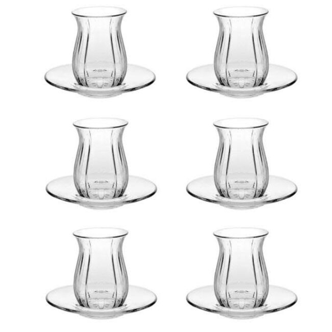 12 Linka Theeglazen Set | 138ml