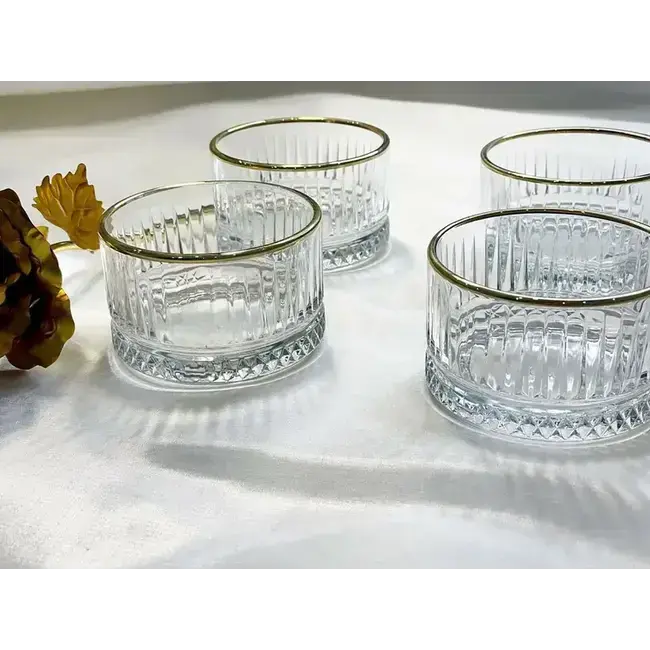 Bavary | Glazen Snackkom | 130 mm