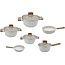 Royal Swiss | 10-Delige Pannenset | Beige