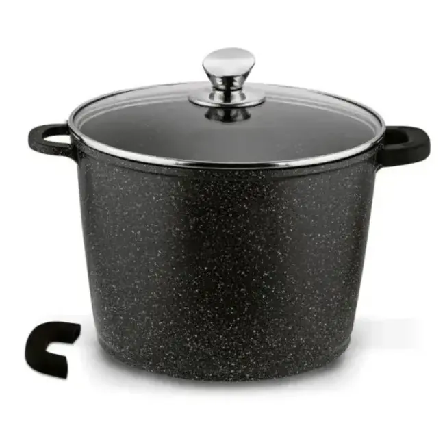 HAKAL Diepe Braadpan | Zwart | 24 cm