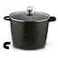 HAKAL Diepe Braadpan | Zwart | 24 cm