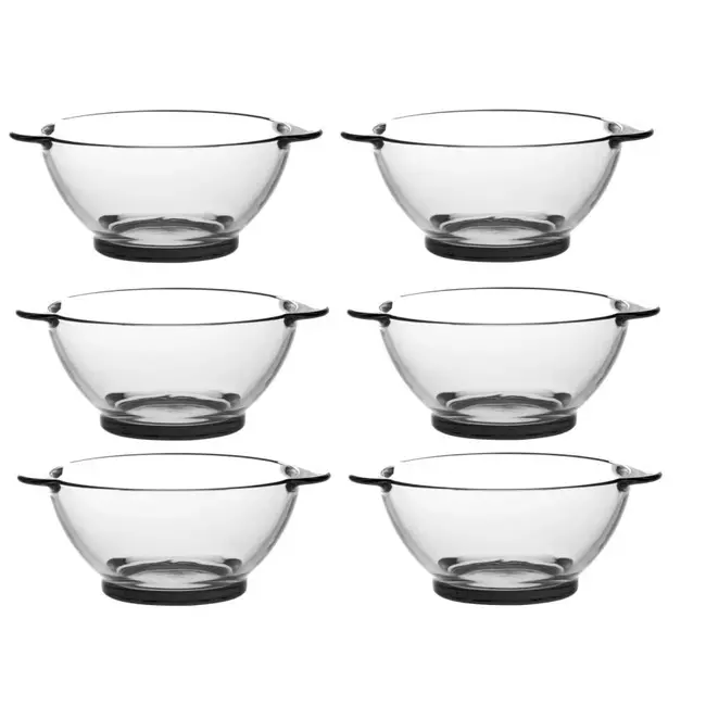 Hakal | Glazen Soepkomset 6-Delig