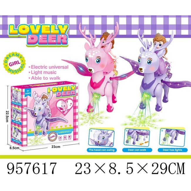 Lovely Deer Met Prinses