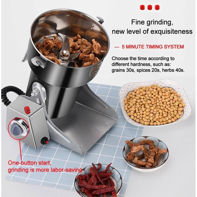 HAKAL Professionele Kruidenmolen - Graanmolen