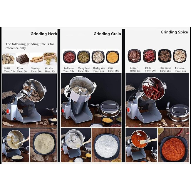 HAKAL Professionele Kruidenmolen - Graanmolen