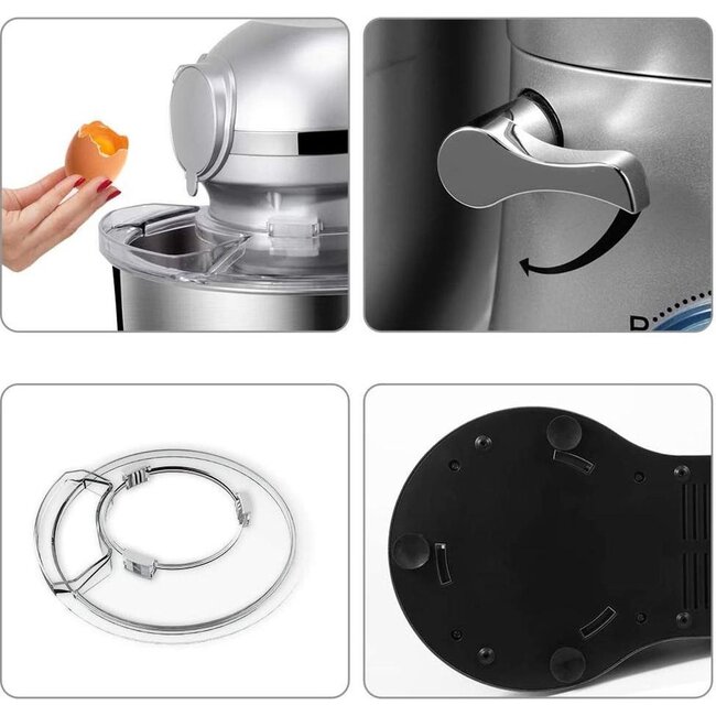 Royal Swiss |KEUKENMACHINE 3 In 1 6l Rose Gold