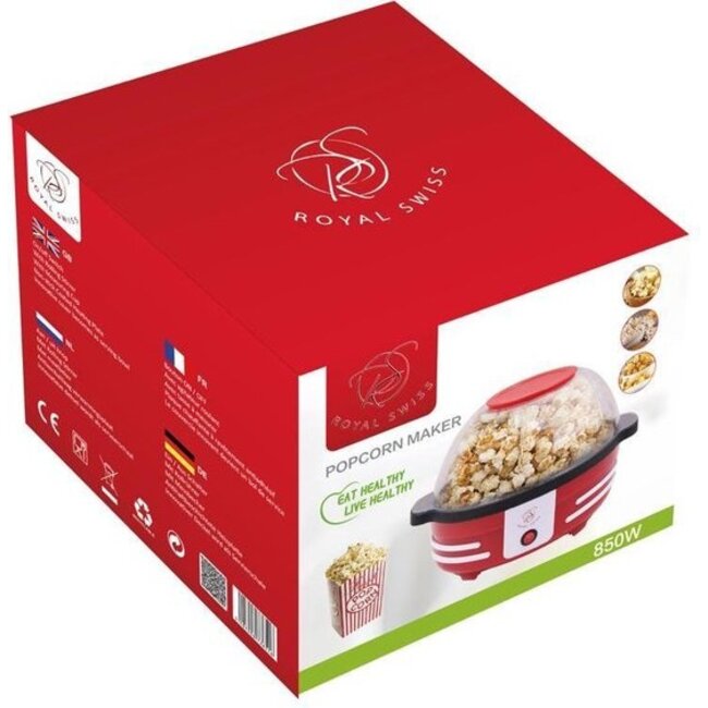 Royal Swiss | Popcorn Machine 850w