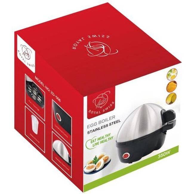 Royal Swiss Royal Swiss | Eierkoker Roestvrijstalen 350w