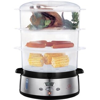 Royal Swiss ROYAL SWISS | FOOD STEAMER STEEL 800W