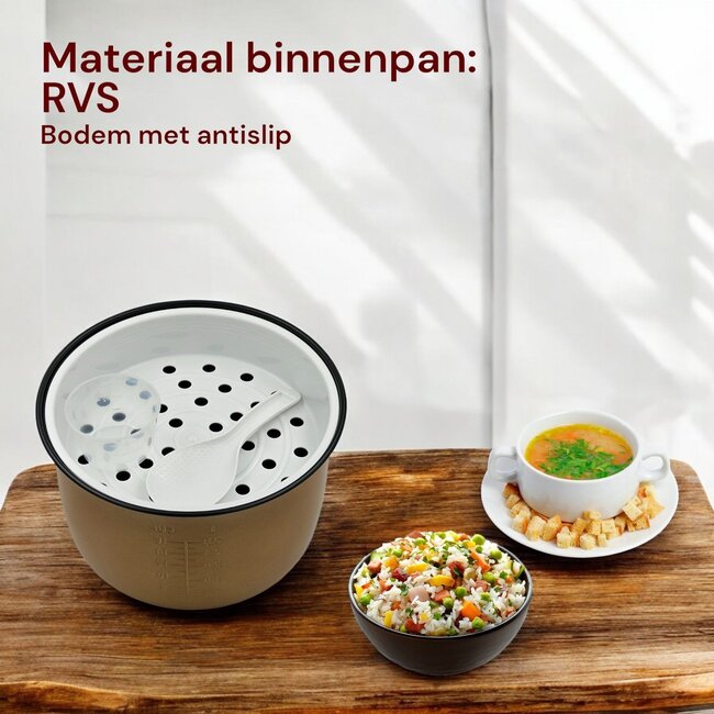 Royal Swiss | Rijstkoker 2.8l