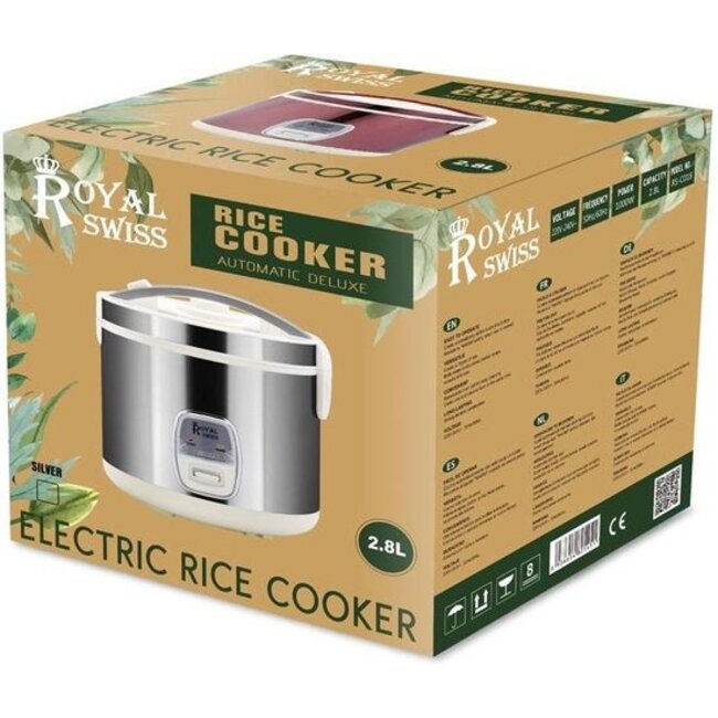Royal Swiss | Rijstkoker 2.8l