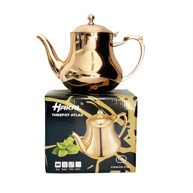 Hakal | Theepot 1.8l Gold