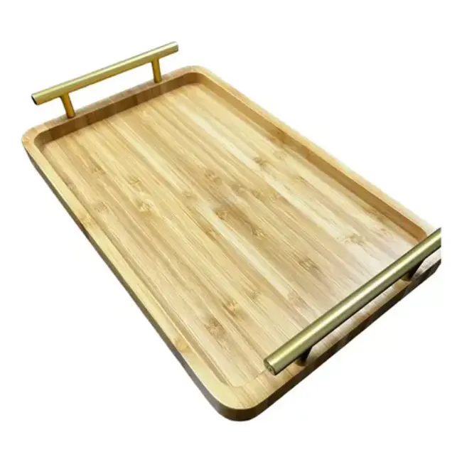 Bavary Bavary | Dienblad Bamboe Gold