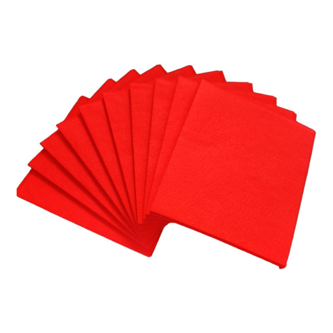 MyTuch | Reinigingsdoeken | Rood | 10 stuks