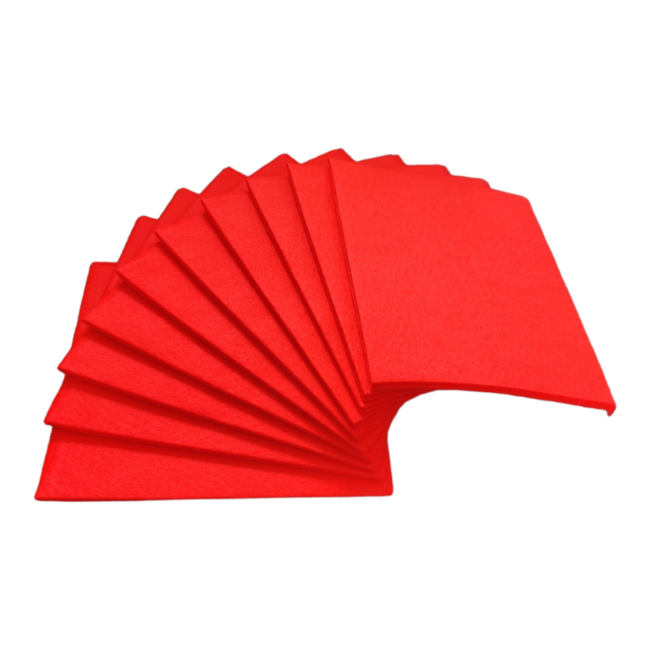 MyTuch | Reinigingsdoeken | Rood | 10 stuks