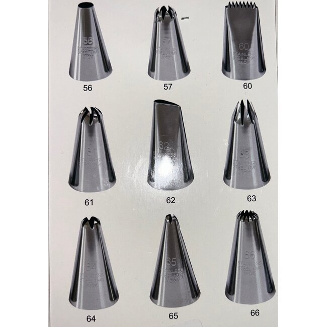 Set Van Spuitmondjes | 9 stuks