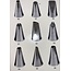 Set Van Spuitmondjes | 9 stuks
