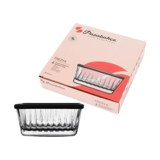 | Schaaltjes met deksel | 4 stuks | 98 mm