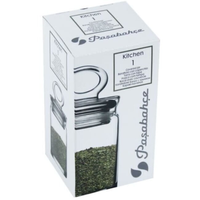 | Glazen Voorraadpot | 240 cc