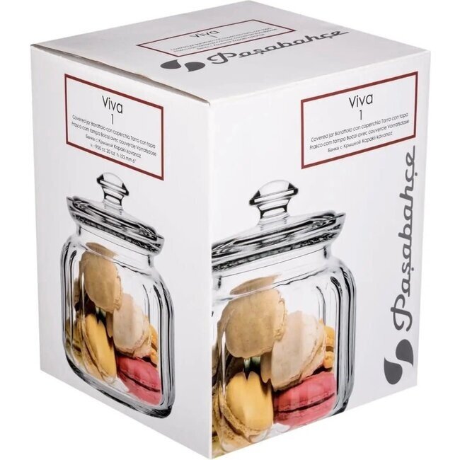 Pasabahce | Glazen Voorraadpot | 900 cc