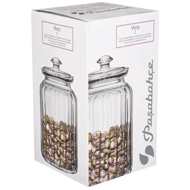 Pasabahce | Glazen Voorraadpot | 1500 cc