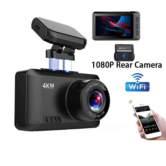 Dash Camera - 2 Camera 4k