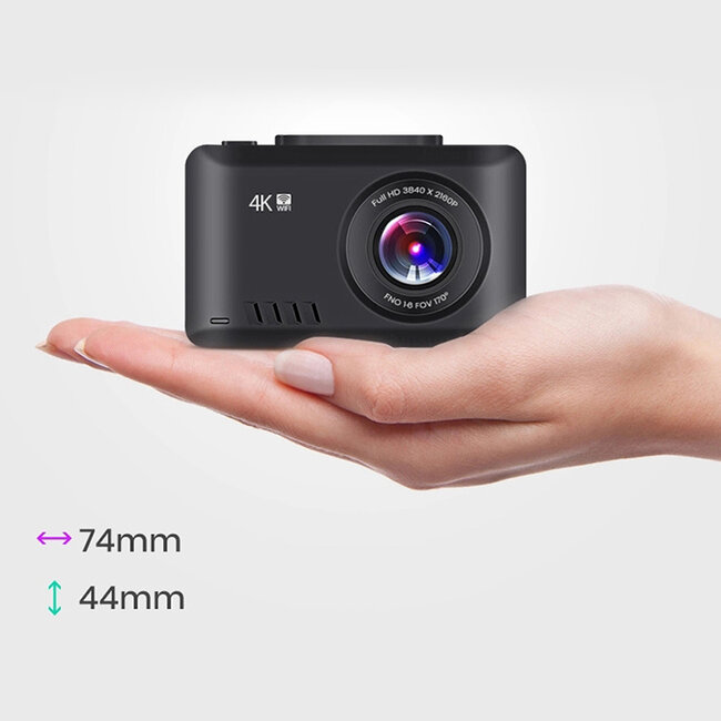 Dash Camera - 2 Camera 4k