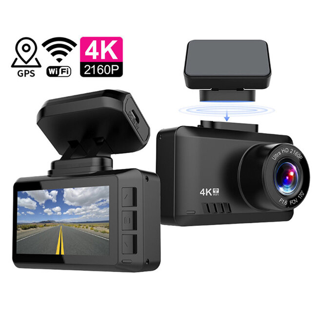Dash Camera - 2 Camera 4k