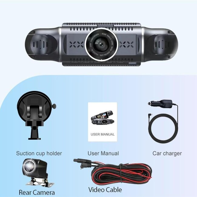 Video Car Dvr 3 In 1
