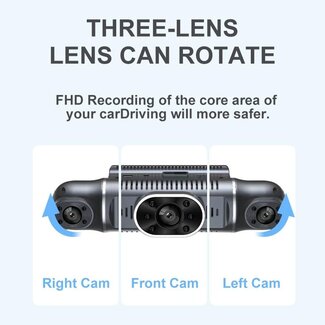 Video Car Dvr 3 In 1